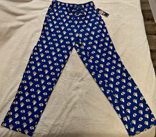 NFL LA Rams Sleepwear Pajama Bottoms Blue Gold Various Sizes NWT