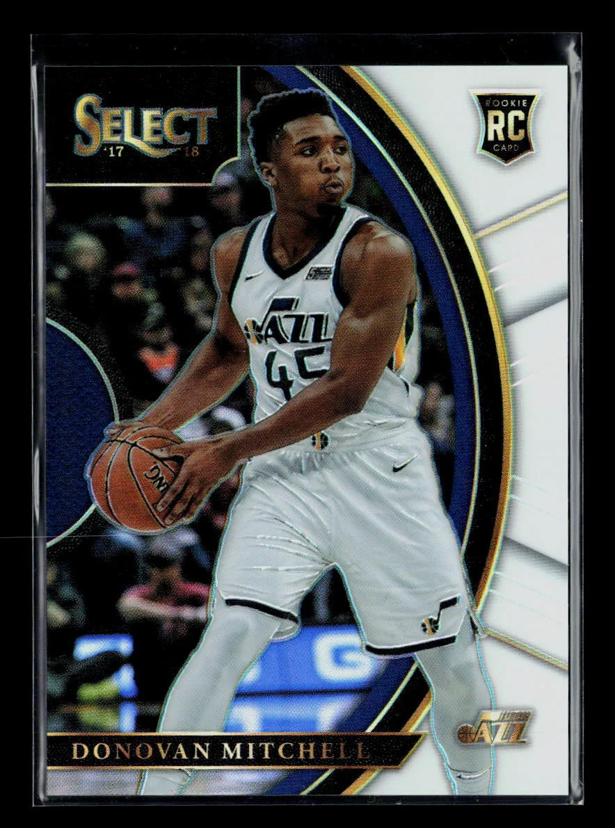 2017 Panini Select Donovan Mitchell #11 RC White /149