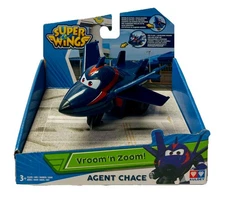Super Wings AGENT CHACE Jet NEW
