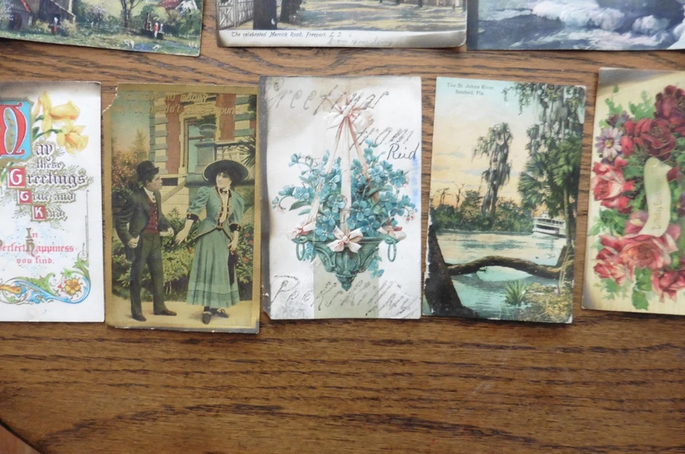 40 postales antiguas ilustradas y topográficas de 1900 Peekskill NY West Point Foto 4 de 4