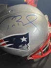 Tom Brady Signed Full Size Replica Helmet Patriots Tristar/Steiner Dual COA