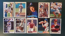 Darrin Fletcher - Lot Of 10 Different Cards - Topps Ud 1990s Expos Phillies Darrin Fletcher - Lot Of 10 Different Cards - Topps Ud 1990s Expos Phillies
