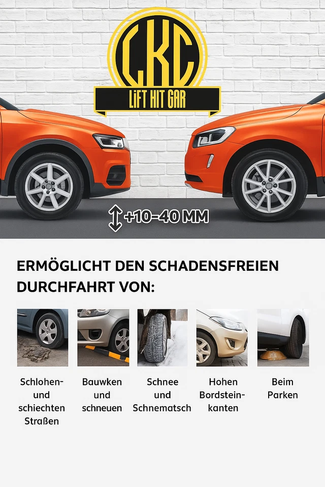 Kit de elevación de aluminio LKS 30 mm completo - Volkswagen Touareg 7L 2003-... - Imagen 3 de 4