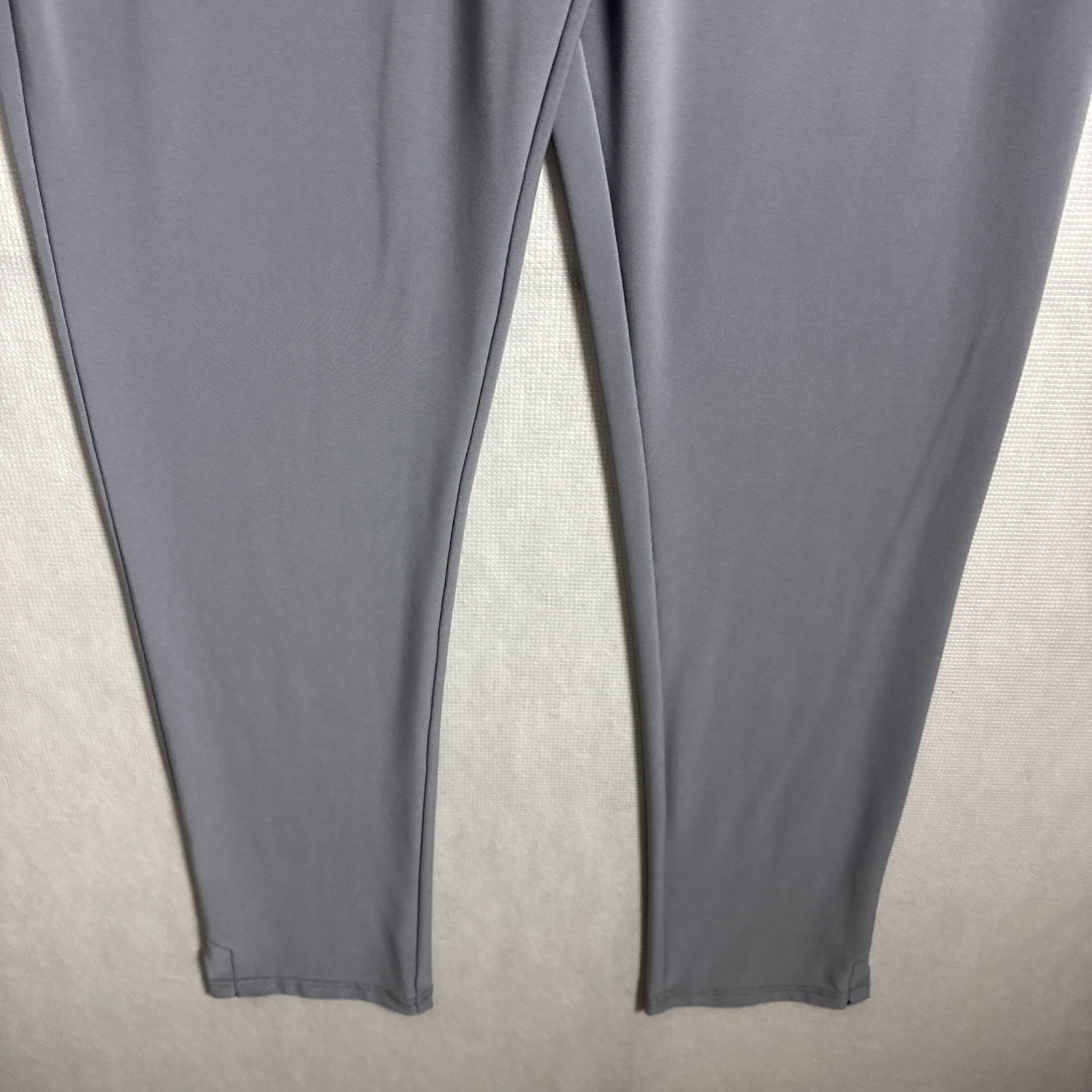 Sympli Women's Size 8 Solid Gray Polyester Slim S… - image 4