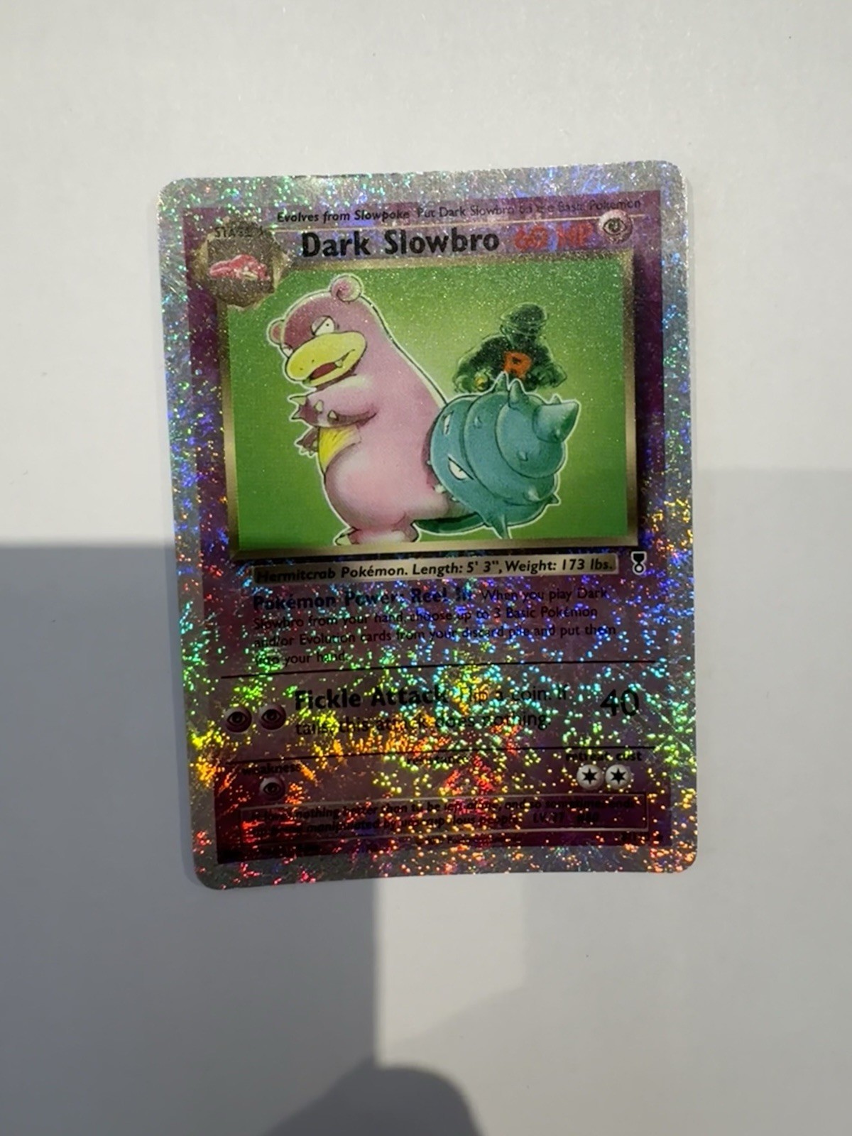 Dark Slowbro - 8/110 - Pokemon Legendary Collection Reverse Holo Rare Card LP