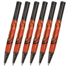 Wordsmith Pen Kit, Gun Metal Finish, 6 Pack, Legacy Woodturning