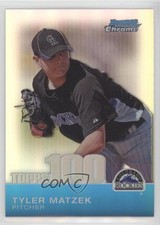 2010 Bowman Chrome Topps 100 Prospects 429/999 Tyler Matzek #TPC8 y8p