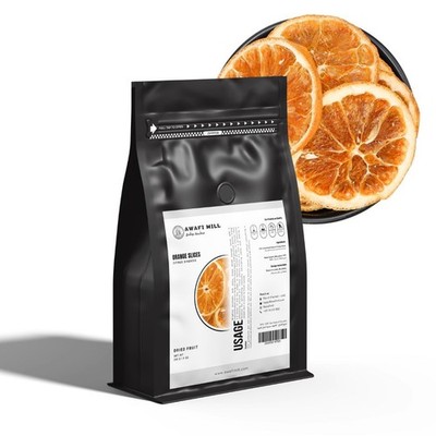 AWAFI MILL Dried Orange Slices - 250 g | 9 Oz