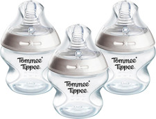 Tommee Tippee Baby Bottles, Natural Start Anti-Colic Baby Bottle with Extra-Slow