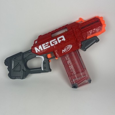 NERF Mega Motostryke Motorized With Clip (E6473) - Excellent Condition