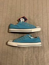 Vintage Converse Deadstock Chuck Taylor Teal Blue Green Low Top MiUSA Mens 10