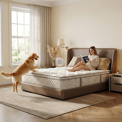 12'' Full Hybrid Mattress Memory Foam Medium Firm CertiPUR-US Pressure Relief