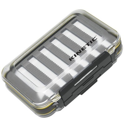 Kinetic Waterproof Fly Box 15.5x10x4.4cm Clear - Fliegenbox, Kunstköderbox, Box