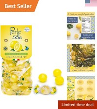Italian Lemon Drops Hard Candy Individually Wrapped 7.05 oz Made with Essenti...