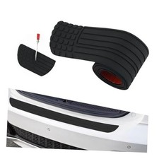 Cuttable Rear Bumper Protector for Car,40.35x3.3 Trunk Bumper Guards with Anti