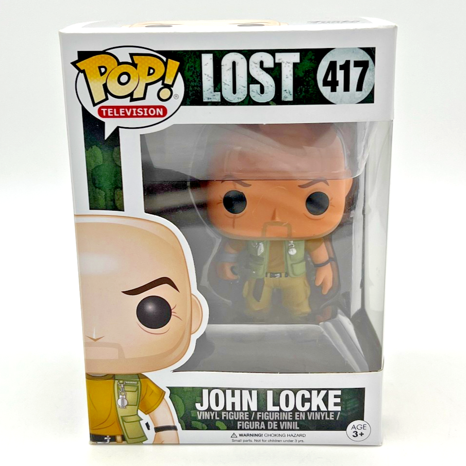 Funko POP! Television Lost JOHN LOCKE #417 with Box Protector