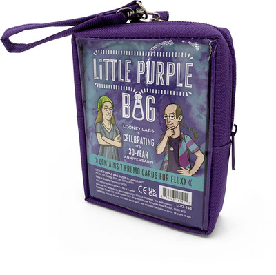 Little Purple Bag w/ Promo Cards For Fluxx and Other Looney Labs Games LOO-143