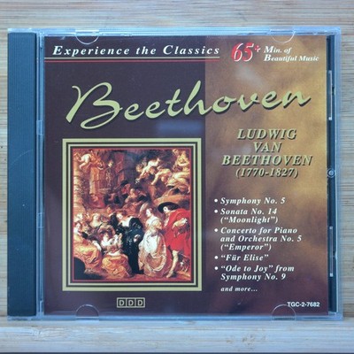 Beethoven - Experience the Classics CD 1994 Classical Madacy Music