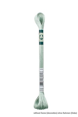 DMC Stickgarn Mouline Satin 1008F -504, 6-fädig, 8m