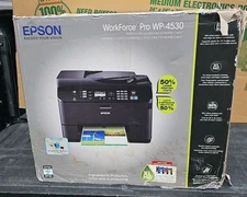 Epson WorkForce Pro WP-4530 All In One Inkjet Printer Wifi New Open Box 