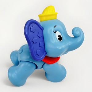 Fisher Price Baby Dumbo Elephant Click Clack Walt Disney Amazing Animals