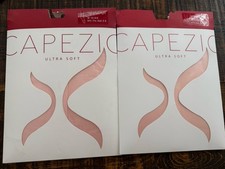 2 pack capezio ultra soft matte semi-opaque transition pink tights Size 2-6