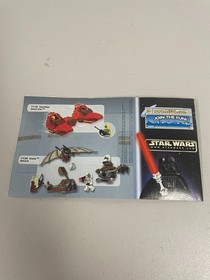 7201 lego FINAL DUEL II star wars INSTRUCTION BOOKLET ONLY retired 2002 original