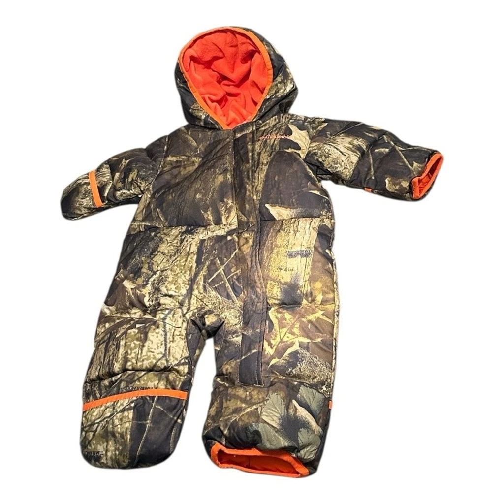 Columbia Unisex Kids Foxy Baby Sherpa Bunting Snowsuit Romper - Combinaison Polaire Bébé Chaud Hiver
