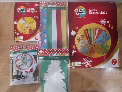 Weihnachten Kinder Kids Bastelset Set Bastelpaket Deko, Karten, Ketten