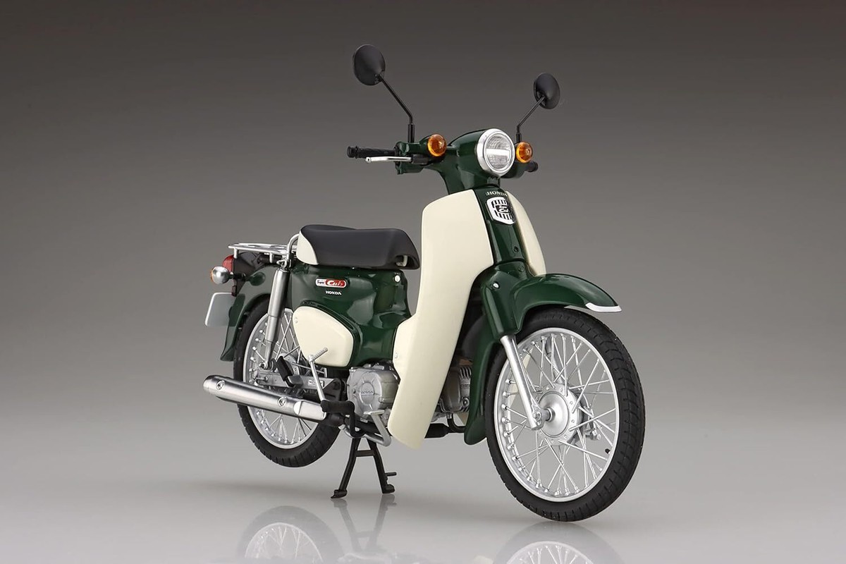 1/12 NEXT Series No.7 Honda Super Cub 110 Tasmania Green Metallic