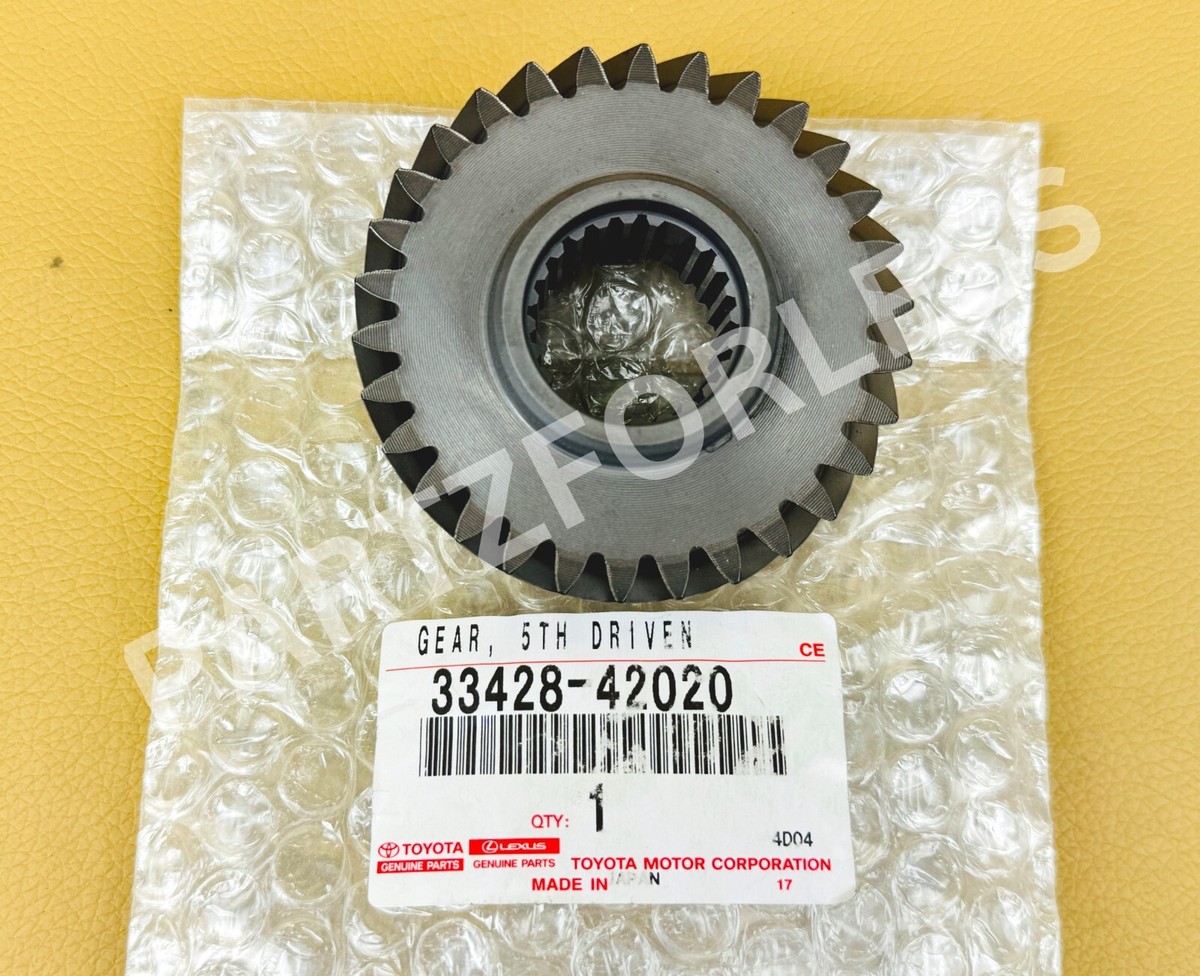 FUKA✕20 33428-42020 TOYOTA GENUINE GEAR, 5TH DRIVEN 33428-20071 NEW