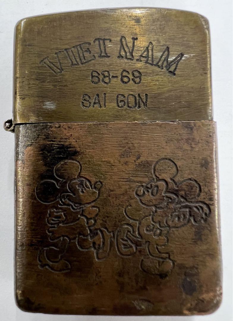 コレクション ZIPPO VIETNAM BONG SON Vietnam ZIPPO vintage Vietnam 70-71 BONG SON carving Part of