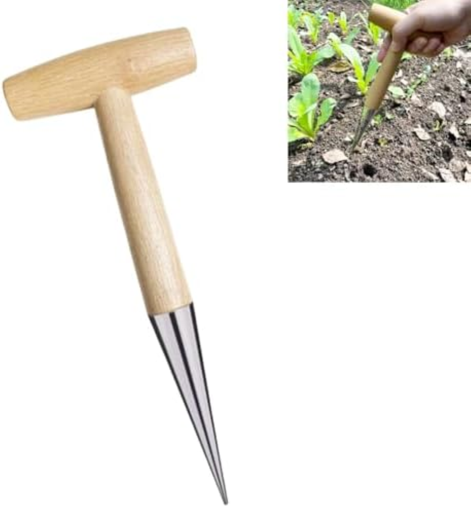 Piantatoio tradizionale,semina dibbers bulbi strumenti di piantagione bulbi in a