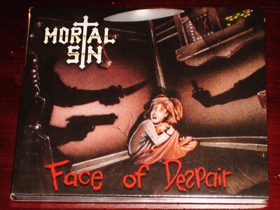 Mortal Sin: Face Of Despair CD 2022 Reissue Dissonance DISS0197CDD Digipak NEW