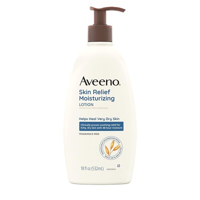 Aveeno Skin Relief Fragrance-Free Moisturizing Lotion for Sensitive Skin     