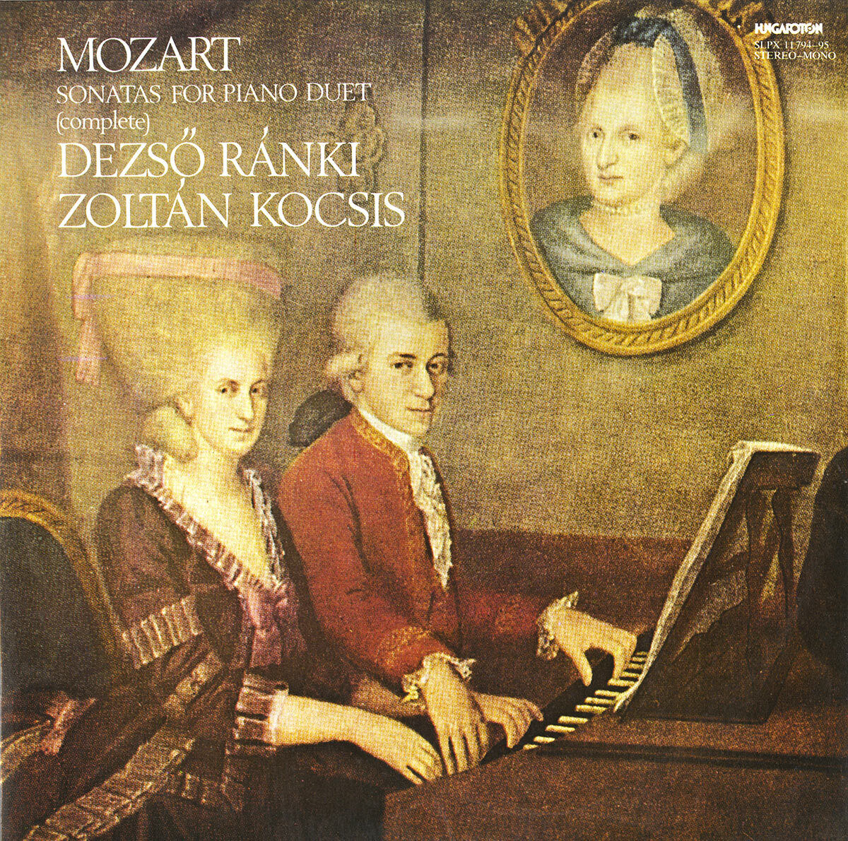 MOZART Sonatas for Piano Duet (complete) RANKI KOCSIS Hungaroton SLPX-11794 2LP
