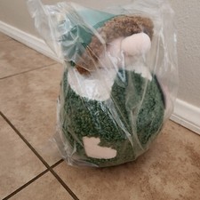 NEW Pottery Barn Buddy Elf Gnome Cozy Teddy Pillow Christmas Holiday