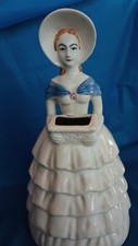 VINTAGE WAZON SOUTHERN BELLE ~ falbany, kosz i maska ~ Japonia ~ kolonialna dama