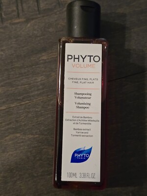 PHYTO VOLUME Volumizing SHAMPOO Travel Sample Small 100ml France Fine Flat Hair