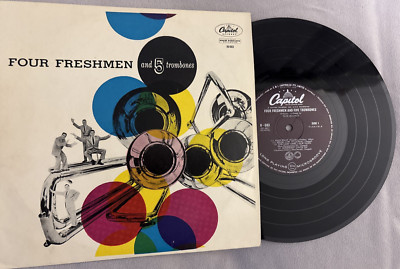 Four Freshmen And 5 Trombones 10'' Vinyl LP RARE AUS PRESS MONO 1956 Capitol