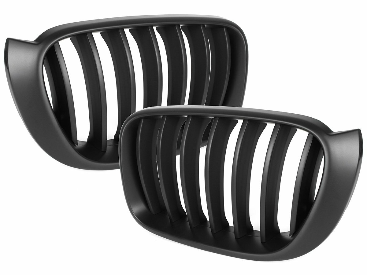 Grille calandre de calandres de qualité supérieure noire mate pour BMW F25 F26