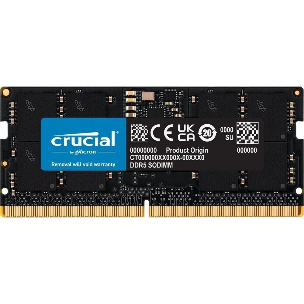 Crucial 64GB Kit (2x 32GB) CT32G48C40S5 DDR5 SODIMM 4800 PC5-38400