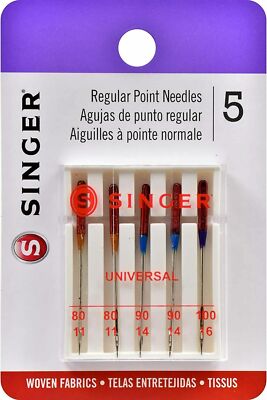 Singer Sewing Machine Genuine Needles 12 ,14,16 Heavy Duty 4411