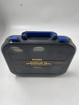 Rare & VTG 1998 Used Hyper Yo-Yo Spinners Box Carry Hard Case