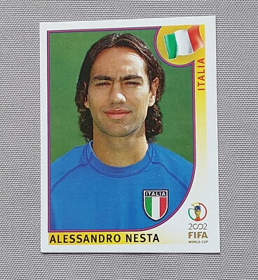 Panini WM 2002 Sticker Nr. 462 Alessandro Nesta