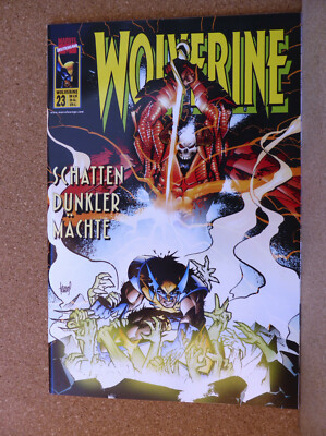 Wolverine Nr 23 Vol. 1 Z 0-1 Schatten dunkler Mächte Marvel Comic