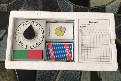 PANIC! 1987 Vintage Board Game CRONER Board Game Complete Game Working - Picture 3 of 9