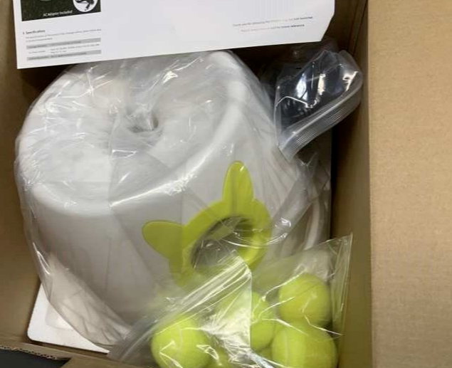 Automatic Ball Launcher Including 6 Balls for Small to Medium Sized Dog