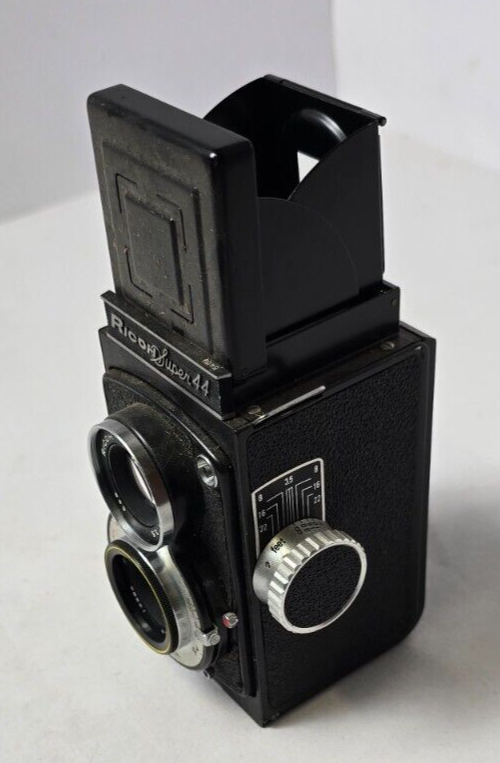 希少品 RICOH MATIC 44 RIKEN RICOH 6cm F3.5 二眼カメラ AA3921#30 リコー