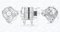Magneti Marelli Generator 063736095010 FüR Dacia Renault Smart